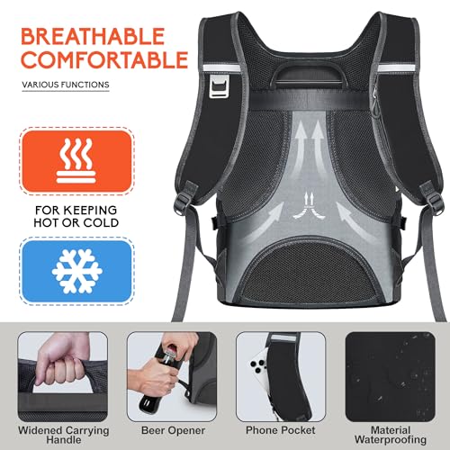 Backpack Cooler (black / 54 Cans)