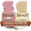 Castor Oil Shampoo Bar & Coconut Oil Conditioner Bar