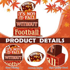 Fall Football Tiered Tray Decor Set (Fall Football)
