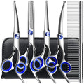 Dog Grooming Kit (Blue / 5 Piece)