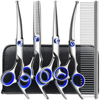 Dog Grooming Kit (Blue / 5 Piece)