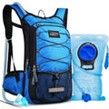 Hydration Backpack with 3L Water Bladder (Dark Blue)