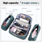 Travel Makeup Bag Cosmetic Bags for Women (Z-63Blue)