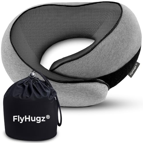 Neck Travel Pillow Memory Foam Neck Pillow (Gray)