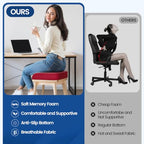 Seat Cushion Chair Pad (Red / X-Large)