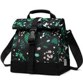 Insulated Lunch Bag Rolltop Lunch Box (Floral & Foliage)