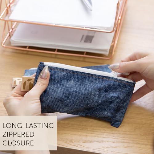 Roamio Reusable Snack Bags (C3 Denim On Denim-Sm)