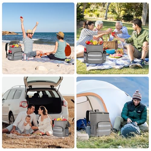 Backpack Cooler (Grey / 54 Cans)