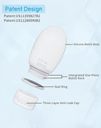 Silicone Travel Bottles for Toiletries TSA Approved Travel Size Containers Set - Image 2