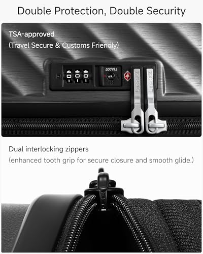 28 Inch Trunk Luggage with Spinner Wheels (Charcoal Metallic / Trunk-Large 28-Inch)
