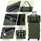Carry On Luggage (3piece / Mango Yellow)