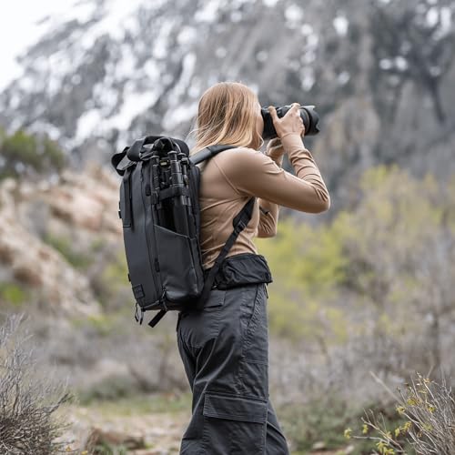 PRVKE Rolltop 21L V4 Photography Bundle (21L (Photography Bundle) / Rolltop / Black)