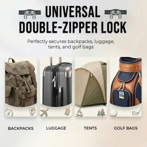 TSA Approved Luggage Locks (1.4*0.72*3.54 in / 4 Color Pack)