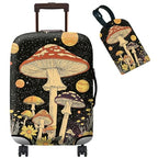 Luggage Cover + Tag (Mushrooms / S)
