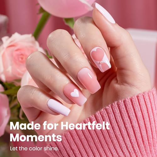 Beetles Light Pink Gel Polish (B - Light Pink | Barely Pink)