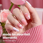 Beetles Light Pink Gel Polish (B - Light Pink | Barely Pink)