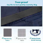 Heavy Duty Laundry Bag (Navy / 48" x 28" x 1")
