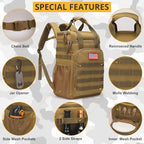 Tactical Backpack Cooler (Brown)