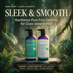 Sleek & Smooth Shampoo and Conditioner Set For Frizz (Combo)