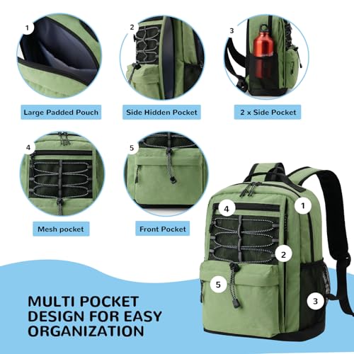 10L Small Size Casual Backpack for Kids Girls Boys Ages 3 (Light Purple)