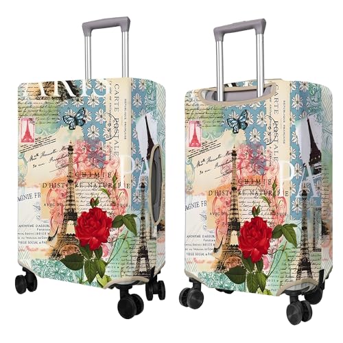 Travel Luggage Cover Suitcase Protector Fits 18 (D-4 / XL(29-32in))