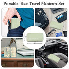 Manicure Set Business Gifts Handheld Sized (Mint Green)
