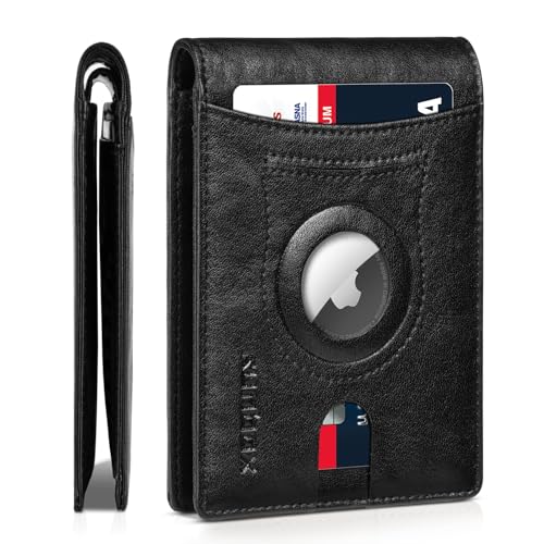 AirTag Wallet (Luxurious Black)