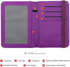 ZOPPEN Passport Holder Wallet, Passport Cover Travel Wallet Women Travel - Image 5