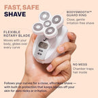 FlexSeries Electric Razor for Women (Shaver Kit + Replacement Blade + Travel Case)