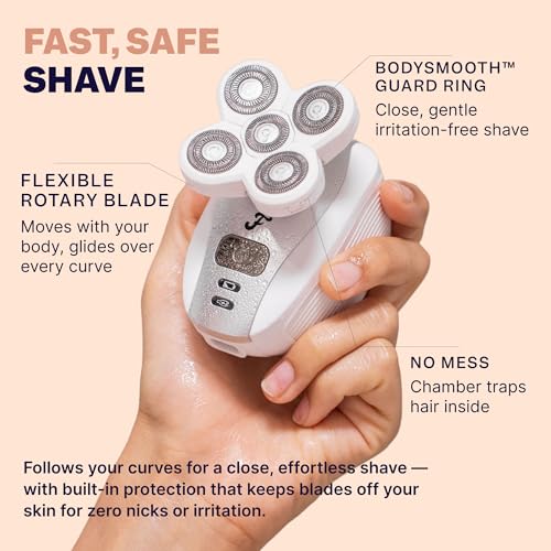 FlexSeries Electric Razor for Women (Shaver Kit + Replacement Blade + Travel Case)