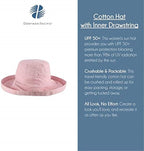 Scala Women's Cotton Hat with Inner Drawstring and Upf 50+ Rating - Image 4