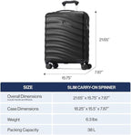 Travelpro Maxlite Air V2 Hardside Expandable Carry on Luggage, 8 Spinner Wheels - Image 6