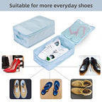Travel Shoe Bags (Blue / 2+2 Packs)
