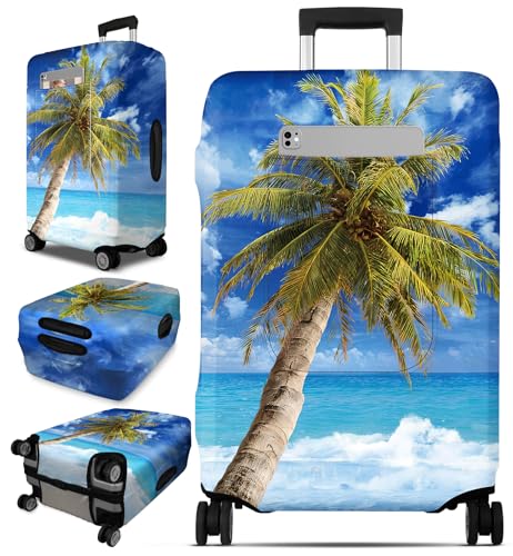 Luggage Cover for Suitcase Tsa Approved Protector (Extra Small (18-20 inches) / Hawaii)