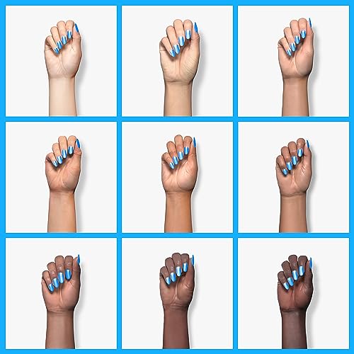 Beetles Blue Gel Polish (D - Creme Blue | Aquarius Blue)