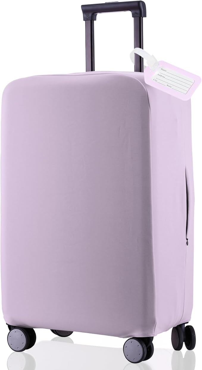 Travel Luggage Cover Suitcase Protector Scratch-Resistant Fit 19-31 Inch by RainVillage