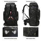 Hiking Backpack for Men 70L (70l-blackmix)