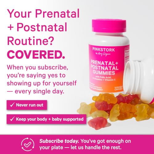 Fertility + Prenatal + Postnatal Gummy Vitamins