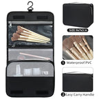 8 Set Packing Cubes Various Sizes Packing Organizer for Travel Accessories Luggage Carry On Suitcase (08-Black / 8 Set-middle Mesh)