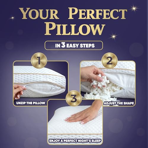 Queen Memory Foam Pillow (Queen (Pack of 1))