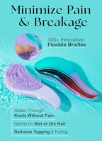 Detangler Brush for Women & Toddlers (Ombre)