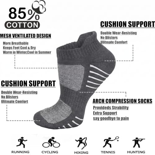 Copper Compression Socks for Men & Women (Small-Medium / A10 - Multicoloured)