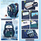 Astronaut space Backpack for Boys (Blue)