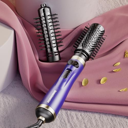 Hair Dryer Brush (Black & Purple)