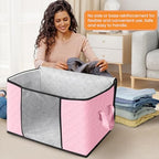90L Clothes Storage (6 Pack-90l / Pink)