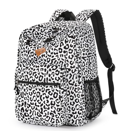 26L Backpack for College (Snow Leopard / 16.5 Inch)
