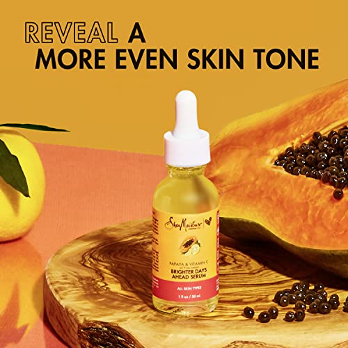 SheaMoisture Serum For All Skin Types Papaya and Vitamin C Vitamin C Serum 1 oz (1 Ounce (Pack of 1))