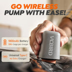 Rechargeable Wireless Pump Travel Storage Bags Set