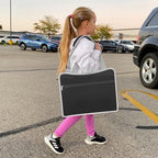 Kids Travel Tray for Car Seat (Zero Black)