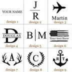 CONTACTS Customized Family Passport Holder for 4 Passport Wallet Compatible with Airtag Personalized Name Passport Cover (Customized)